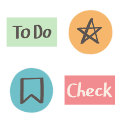 colorful todo list