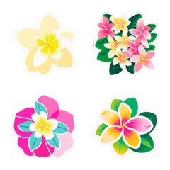 プルメリアフラワーアートスタンプ