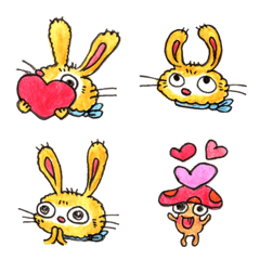 もけもけさん絵文字だよ