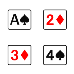Playing Card Emoji for Poker