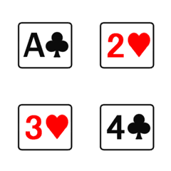 Playing Card Emoji for Poker 2