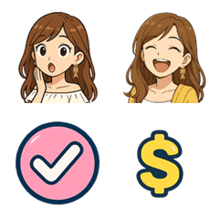 JOY可愛粉字