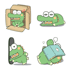 Crocco so lazy all day long