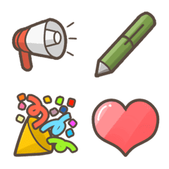 Practical hand drawn symbols label 3