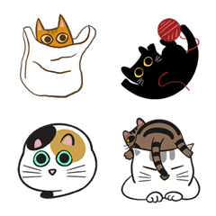 Heartful Meow Meow Stickers
