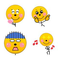 動く✨ずーっと使える✨　黄色い子の絵文字