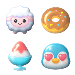 ぷっくりした絵文字4