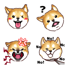 しば犬の可愛い絵文字
