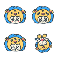 Leo heartwarming emoji