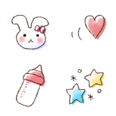 +゜ゆめかわふんわり絵文字+゜