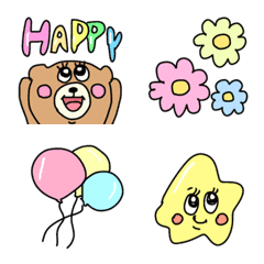 【トゥルンとcute＊毎日かわいい絵文字】