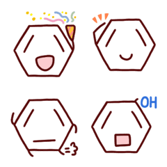 Benzene Ring Emoji [Chemistry, Science]