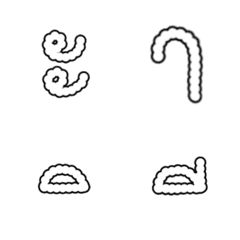 Cloudy Fonts: Thai vowels and numbers