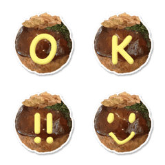 Takoyaki alphabet