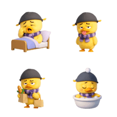 無聊鴨子表情符號