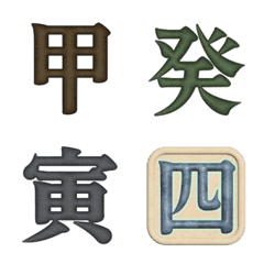 Ten calendar and zodiac sign(simple)