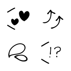 Simple and versatile emojis