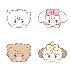 こねこのムースと仲間たちの絵文字