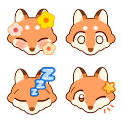 まろまゆとたれまゆ　絵文字1
