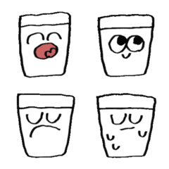 牛乳田の絵文字▼