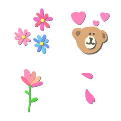 『ぷくっとカラフル絵文字』
