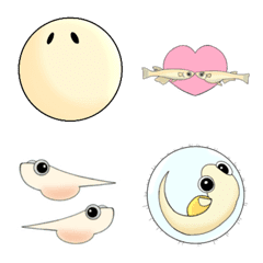 Cute medaka  emoji