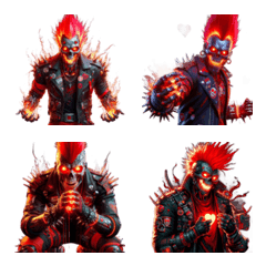 Flaming Skull
