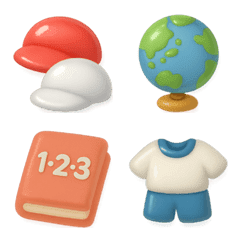 Puffy Gummy Emojis - School Life