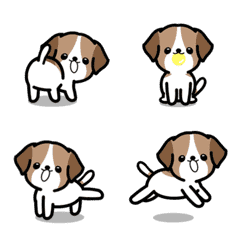 love beagle moving emoji2