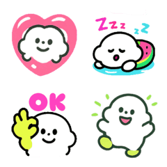 ふわもの夏バージョン絵文字シリーズ2
