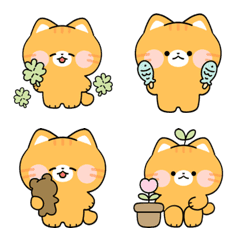Salmon : Ginger cat emoji