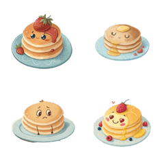 Breakfast gang, little Pancake