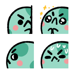 angy frog emoji 2