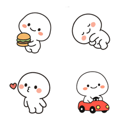 อีโมจิคนหัวกลมน่ารัก.