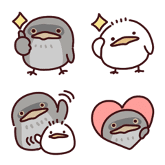 ガマグチヨタカの日常色々絵文字