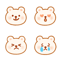Cute Bear's daily mood