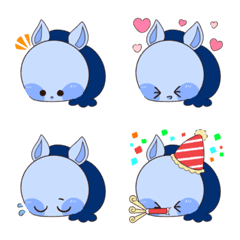 Blue horse