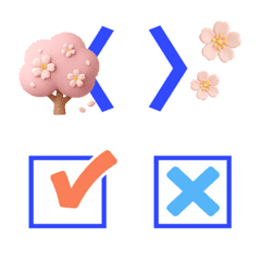 藍 萬用日曆 補充包 表情貼