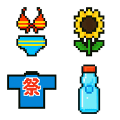 不揃いなドットたち｜夏編