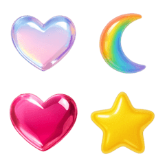 Jewelry stickers EMOJI
