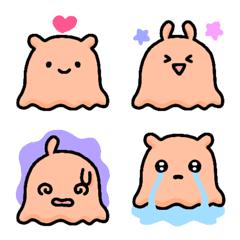 Cheerful Flapjack Octopus Emoji 01