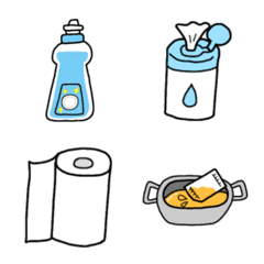 キッチン消耗品の絵文字