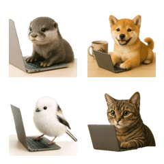 Computer animal emoji