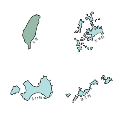 Shape of Taiwan
