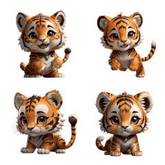 Tiger Expressions Galore!