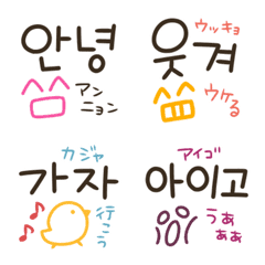 Small Korean sticker emoji.5