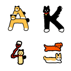 Dog alphabet