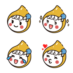 Ms. POP Laundry Emoticon stickers