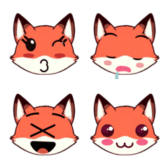 Baby Fox Adventure (Emoji) Ver5