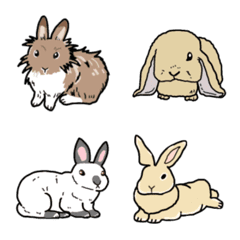 うさぎの絵文字..